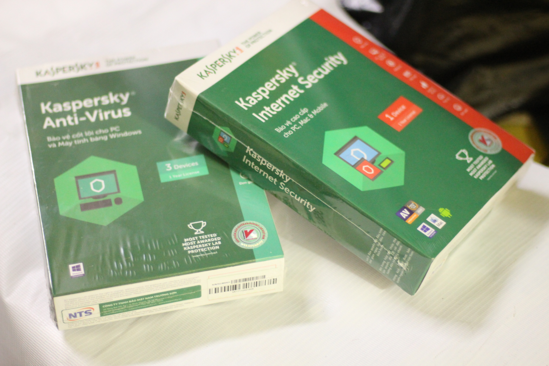 Phần mềm diệt virus Kaspersky Anti-virus 3PC