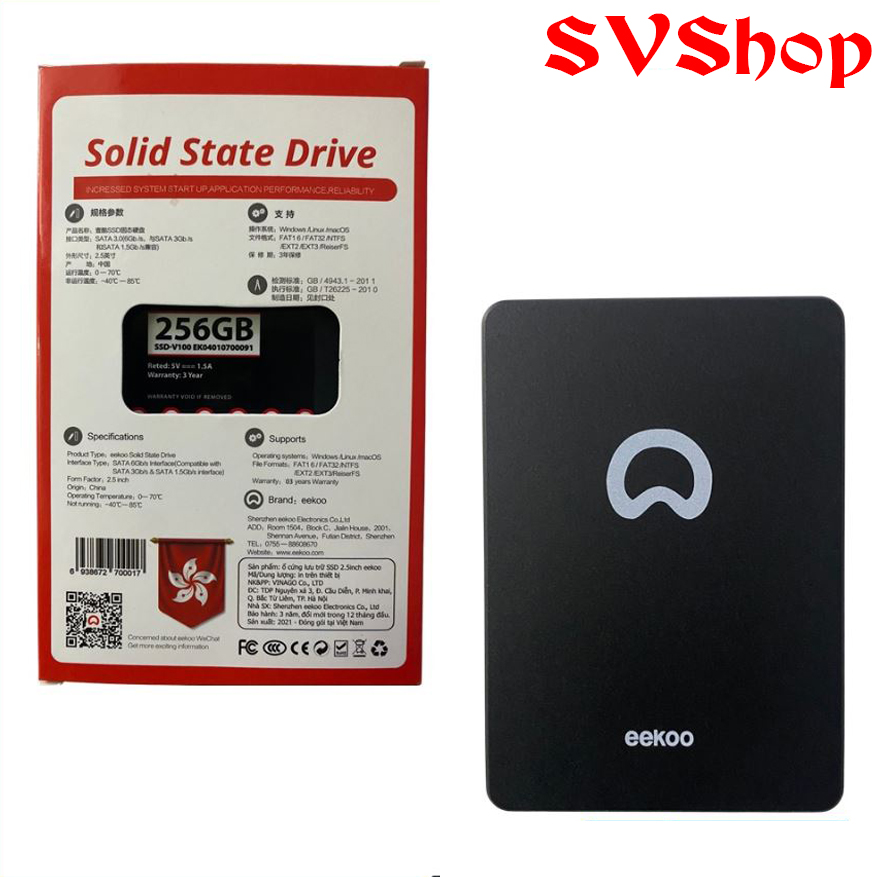 Ổ CỨNG SSD EEKOO 256GB