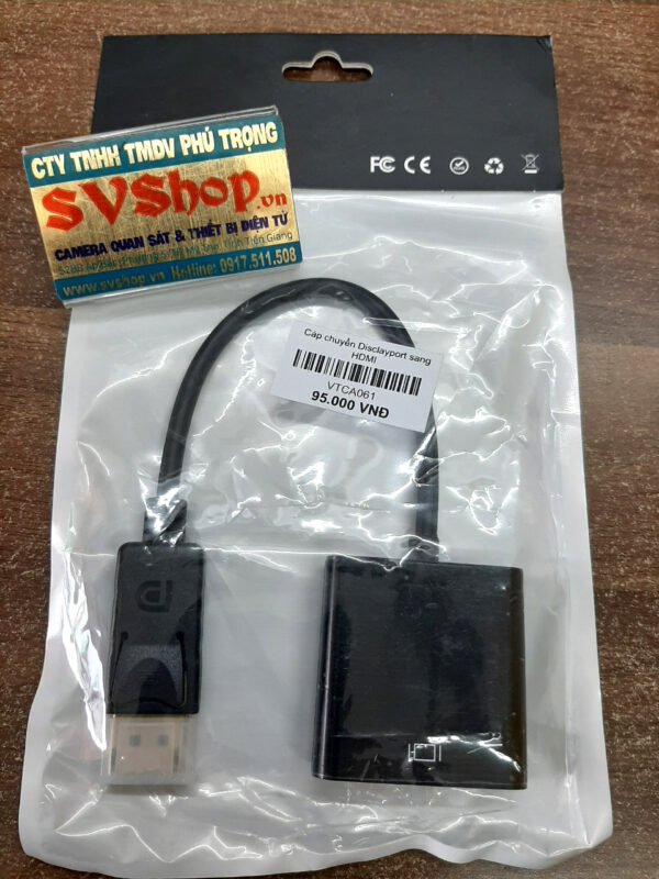 Cáp chuyển Disclayport sang HDMI (2)