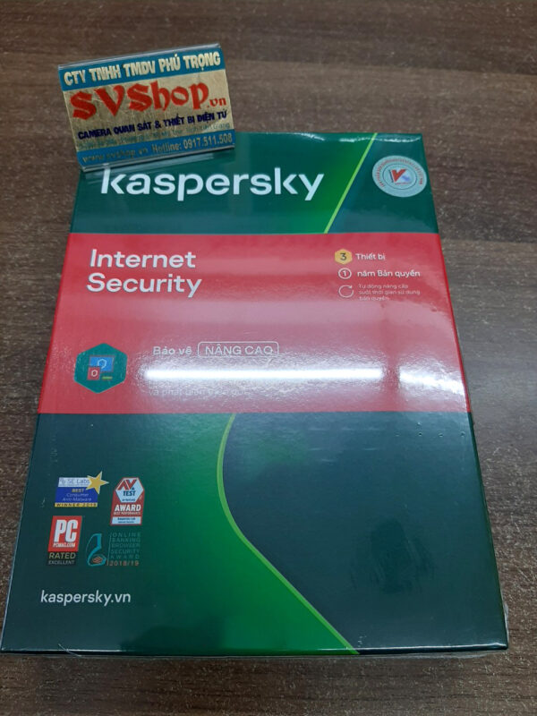 Kaspersky Internet virus 3PC P1