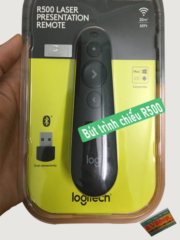 bút trình chiếu logitech R500