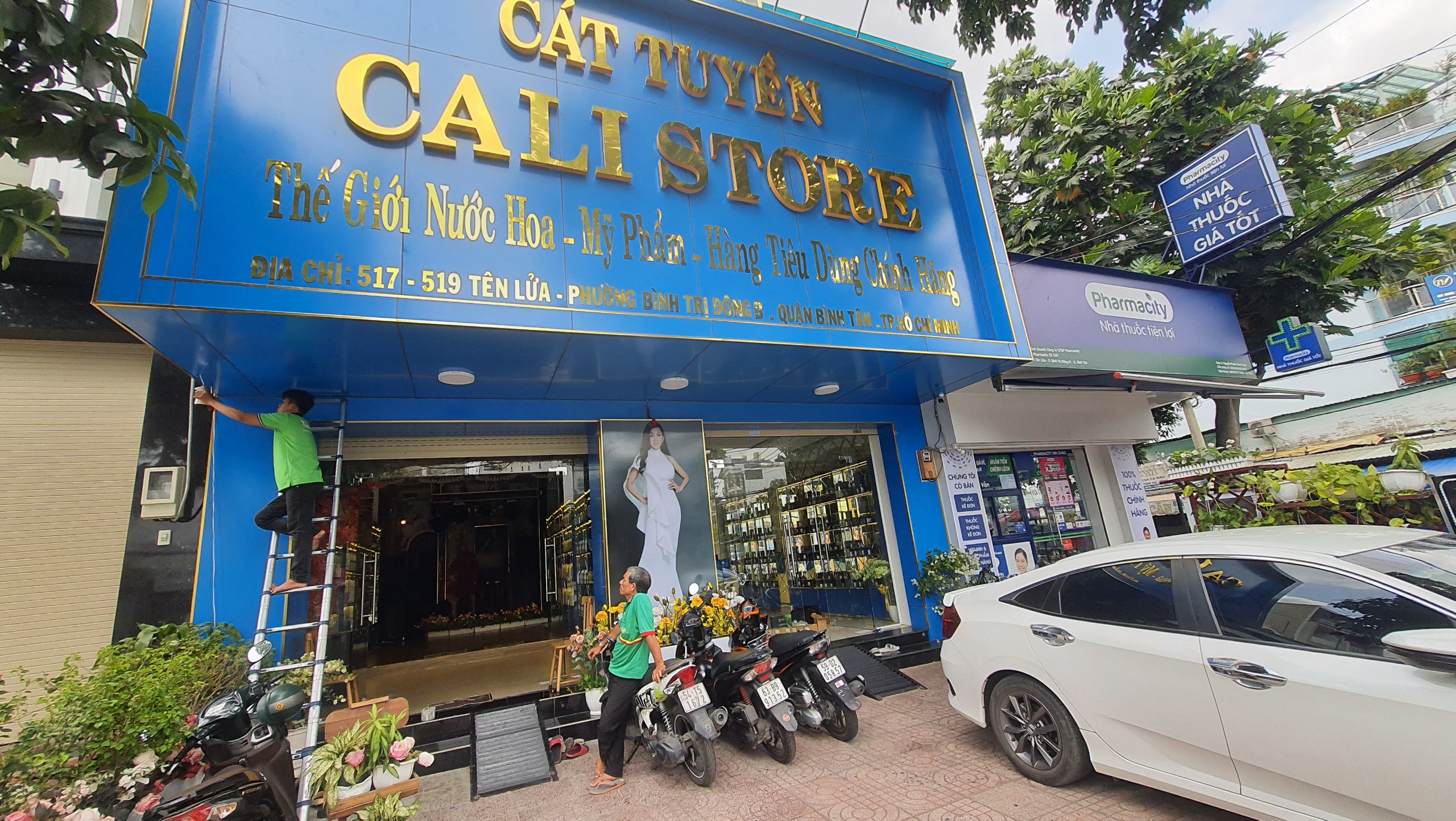 Thi Công Lắp Đặt Hệ Thống Camera Quan Sát Tiandy Cho Ca Sĩ Cát Tuyền - CALI STORE Ở Quận Bình Tân