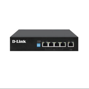 Switch PoE D-Link DGS-F1005P-E