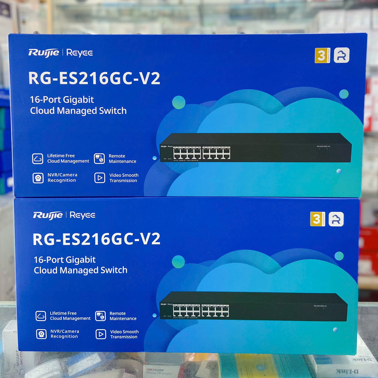Switch 16 Cổng RUIJIE RG-ES216GC-V2 Switch 16 Cổng RUIJIE RG-ES216GC-V2